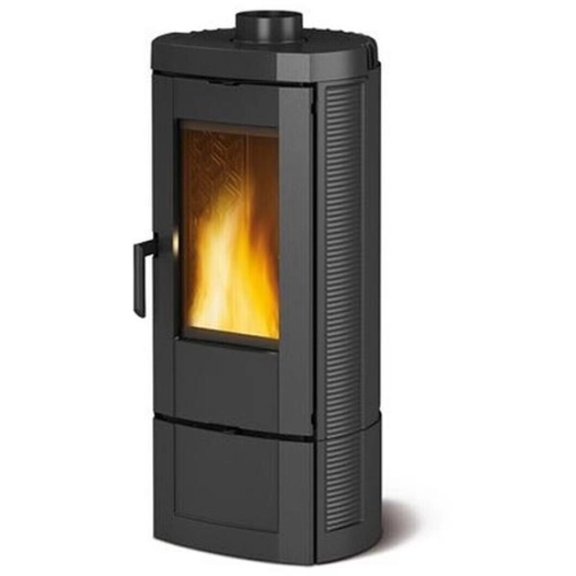 6,2 kW - Rdt: 85,1 - Foyer Fonte/Nordiker - Bûches 30 cm - Tout fonte - NORDICA