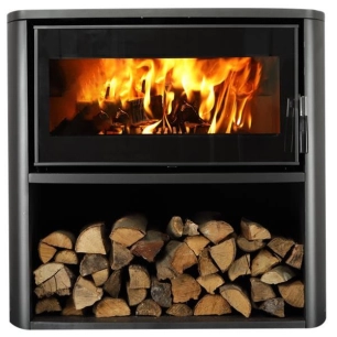 FR9010570B-Poêle à bois acier - horizontal - étanche - bûcher - 7,7 kW - eco design - SUPRA