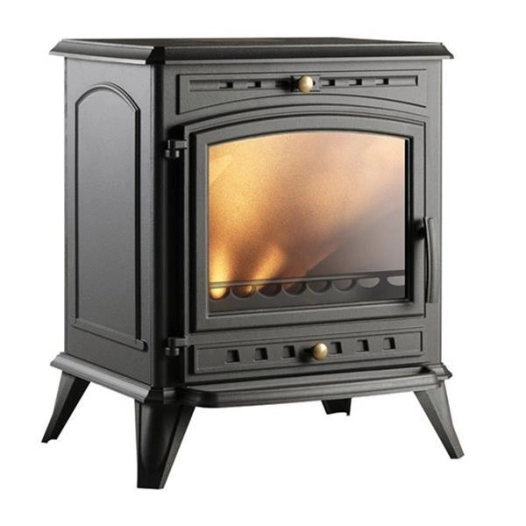 8 kW - Rdt: 78% - Bûches 50 cm - ALTEA - 100% fonte - Anthracite - INVICTA