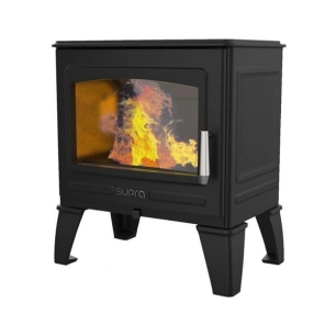 8,7 kW - Rdt: 77 % - Bûches 50 cm - Raccordable air ext. - Tout fonte - SUPRA