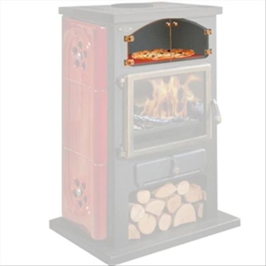 Option porte en verre pour four du poêle 350104 - GODIN