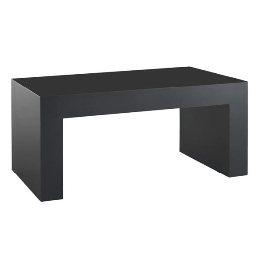 BANC de 1 M finition epoxy noir sable - INVICTA