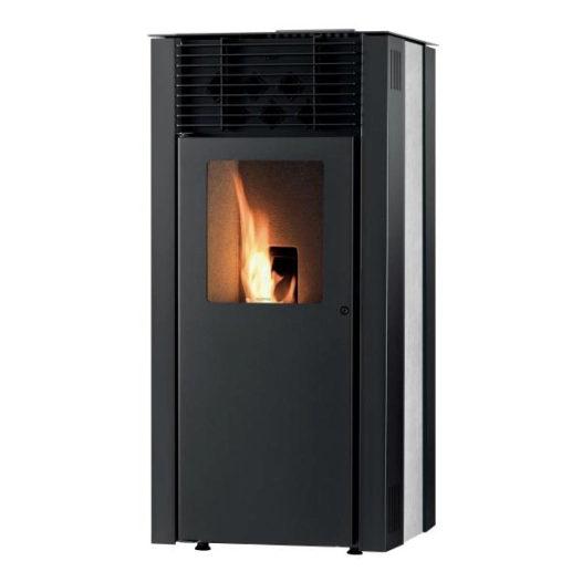 170 m3-5,5 KW-Rdt:90%-CO:0,02%-Granulés-BBC-Etanche-Progr.-Trémie 35 kg-Verre+grès - SUPRA