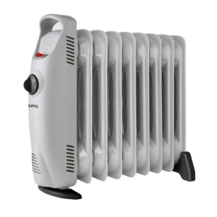 Mini Bain d’huile - 1000 W - Thermostat mécanique - Poignée - Blanc - SUPRA