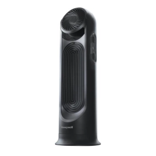 Ventilateur colonne TURBO FORCE - '' 2 ventilateurs en 1 ''- 2x 3 vitesses - Oscillant - Noir - HONEYWELL