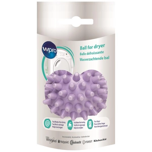Balle de défroissage en caoutchouc pour sèche-linge - WPRO