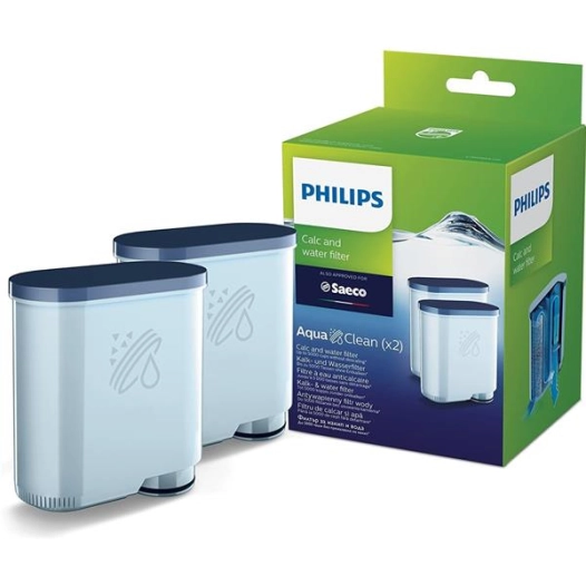 Pack de 2 Filtres à eau et à calcaire pour machines espresso automatique Philips et Saeco - PHILIPS