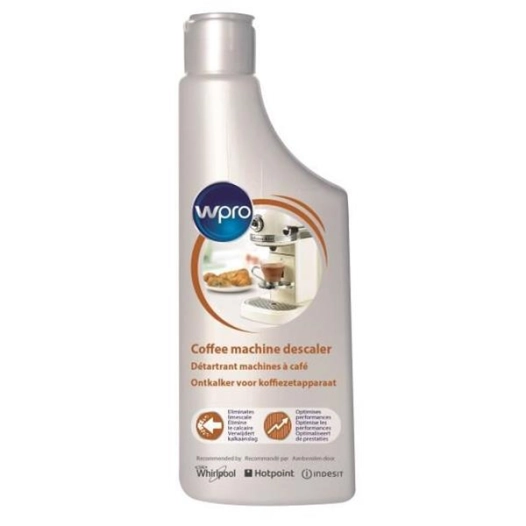 Détartrant cafetière, expresso, bouilloire - flacon 250 ml - WPRO
