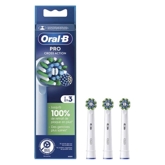 Lot de 3 brossettes de rechange - BRAUN