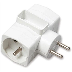 MULTIPRISES TRIPLITE 2 x (2 P + T) et 1 x (2 P) - ERARD