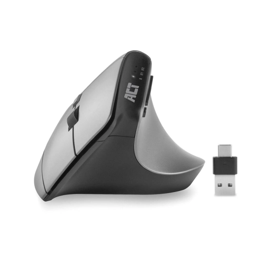 souris ergonomique sans fil avec bluetooth et usb-c / usb-a