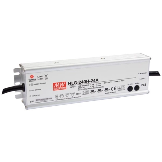 alimentation à découpage - sortie simple - 240 w - 24 v