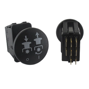 Contacteur D’enclenchement «PTO» 2 Positions, 8 Bornes Adaptables Pour Ayp - Bobcat - Husqvarna - John Deere - Murray - Scag - S