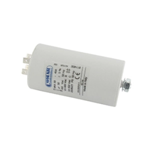 Condensateur Électrique Universel 50 Uf. - Fixation M8 , Ø: 50 Mm , H: 94 Mm