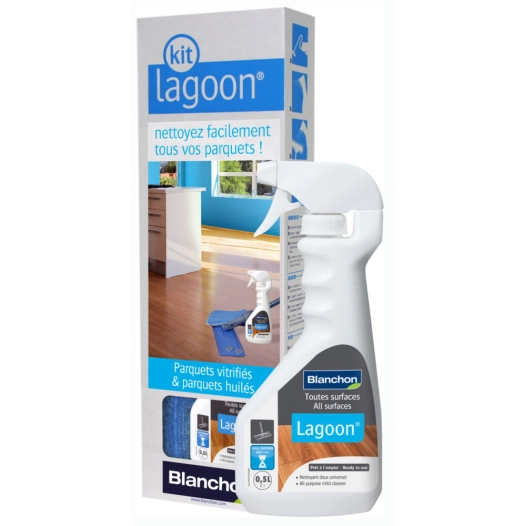 Kit Nettoyant Parquet Lagoon + Vapo 0.5L