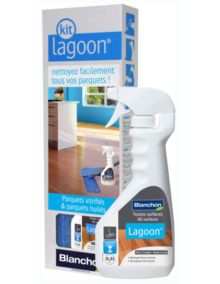 Kit Nettoyant Parquet Lagoon + Vapo 0.5L