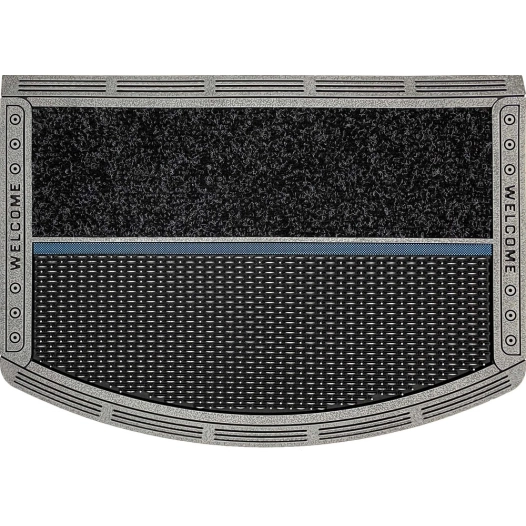 Tapis Dual Clean Half Round 47x65cm