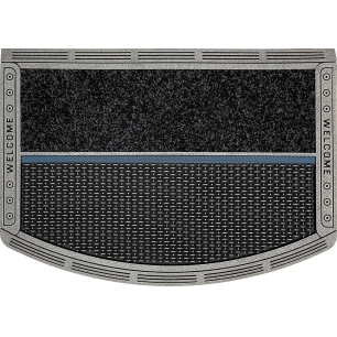 Tapis Dual Clean Half Round 47x65cm