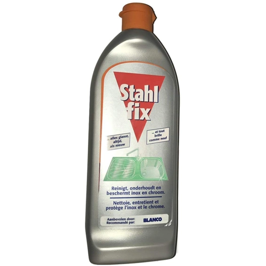 Crème Nettoyante Inox et Chrome Stahl-Fix Flacon 200ml