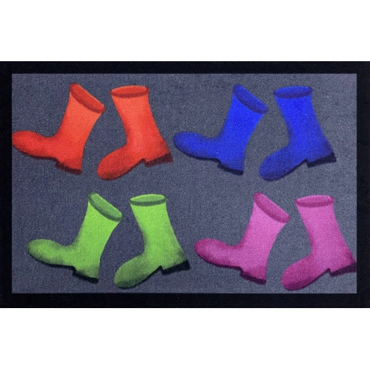 Tapis Entry Boots Anthracite 40x60cm