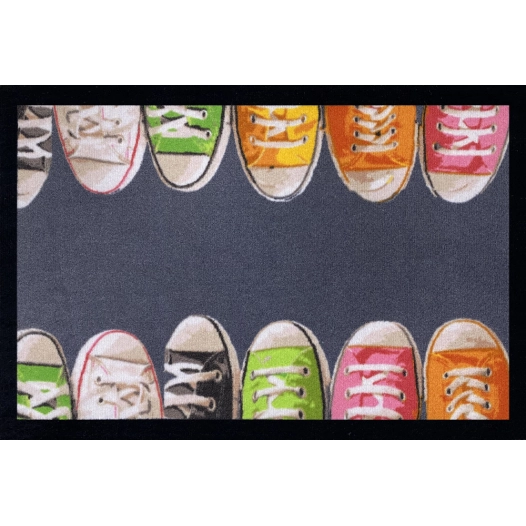Tapis Entry Shoes Grey 40x60cm