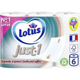 7 Papier Toilette Epais Blanc x6