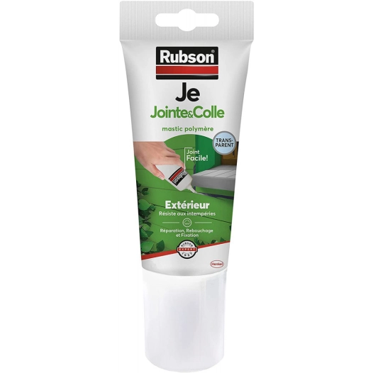 Mastic Je Jointe&Colle Transparent 6x50ml