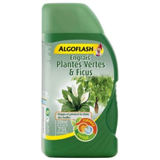 Engrais Liquide Plantes Vertes Algoflash 250ml