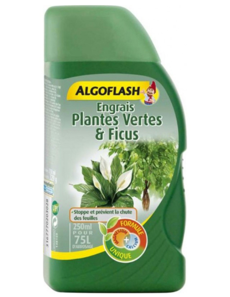 Engrais Liquide Plantes Vertes Algoflash 250ml