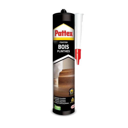 Colle Fixation Bois Plinthe 380gr