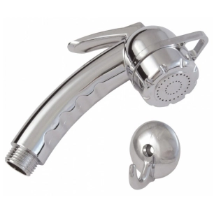 Douchette à Gachette Duna Chromée Jet Simple + Crochet