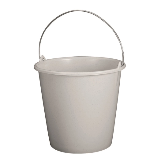 Seau Ménager Gradué Gris Moucheté 10L