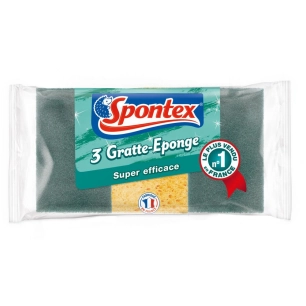 Gratte Éponge x3