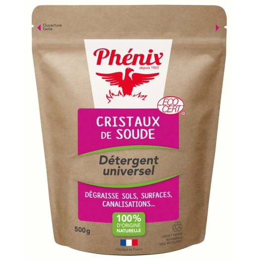 Cristaux de Soude Ecocert Sachet 500gr