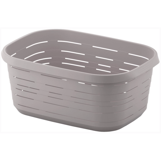 Panier à Linge Rectangulaire Signature Lin 48L - MONDEX