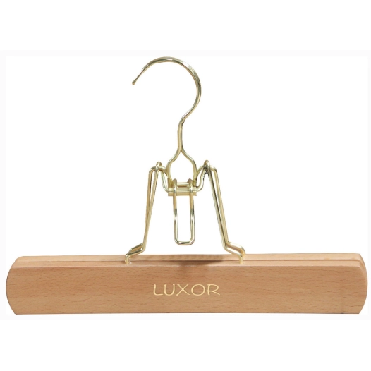 Pince Pantalon Bois Naturel Luxor Men 26cm - MONDEX