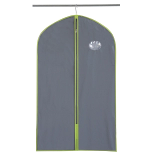 Housse Vêtement Court Grise 61x102cm - MONDEX
