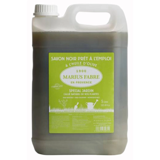 Savon Noir Spécial Jardin Bidon 5L - MARIUS FABRE