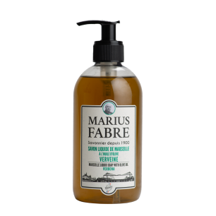 Savon de Marseille Liquide Flacon Pompe 400ml Senteur Verveine - MARIUS FABRE