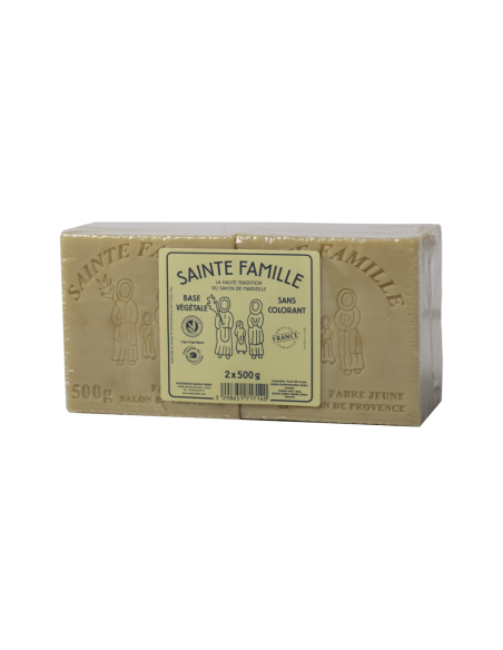 Savons de Marseille pour le linge La Sainte Famille 2x500gr - MARIUS FABRE
