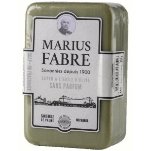 Savonnette à l'huile d'olive non parfumée - MARIUS FABRE