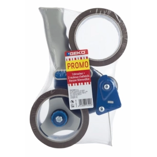 Pack Promo Dérouleur + 2rlx Emballage Havane 50x66mm - GEKO