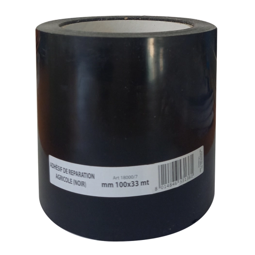Adhésif de Réparation Agricole Noir 33x100mm - GEKO