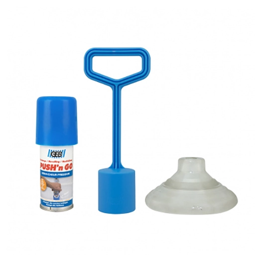 Kit Push'n Go Aérosol 200 ml + Ventouse - GEB