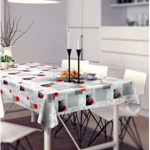 15 Toile Cirée Prestige 140cmx20ml Pavot - ACCESS DECO