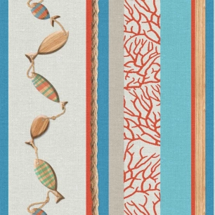 Toile Cirée Déco 140cmx20ml Nouméa - ACCESS DECO