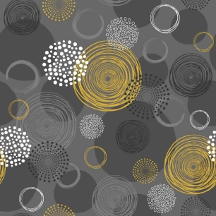 Toile Cirée Déco 140cmx20ml Boisset Jaune - ACCESS DECO