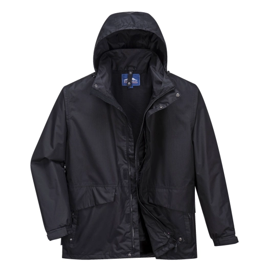 Parka respirante 3 en 1 Argo couleur : Noir taille L - PORTWEST