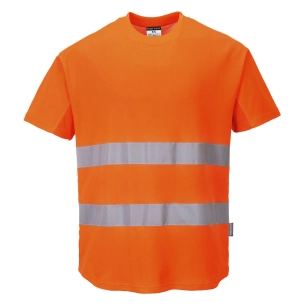 T-shirt aéré couleur : Orange taille L - PORTWEST