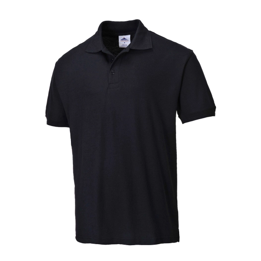 Polo Naples couleur : Noir taille XL - PORTWEST
